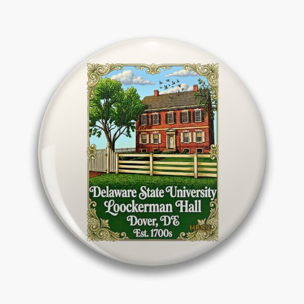 Item preview, Title: Historic Loockerman Hall Delaware State University Heritage Art designed and sold by EvergreenPark - Tee Studio.