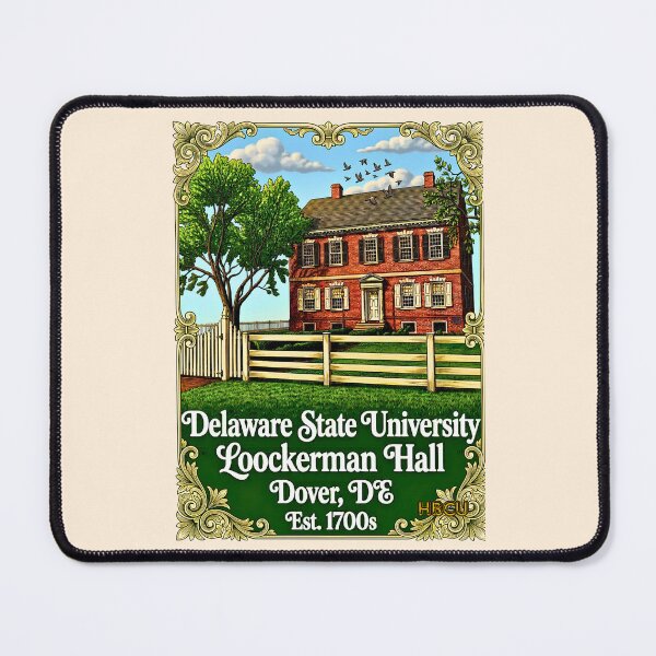 Item preview, Title: Historic Loockerman Hall Delaware State University Heritage Art designed and sold by EvergreenPark - Tee Studio.