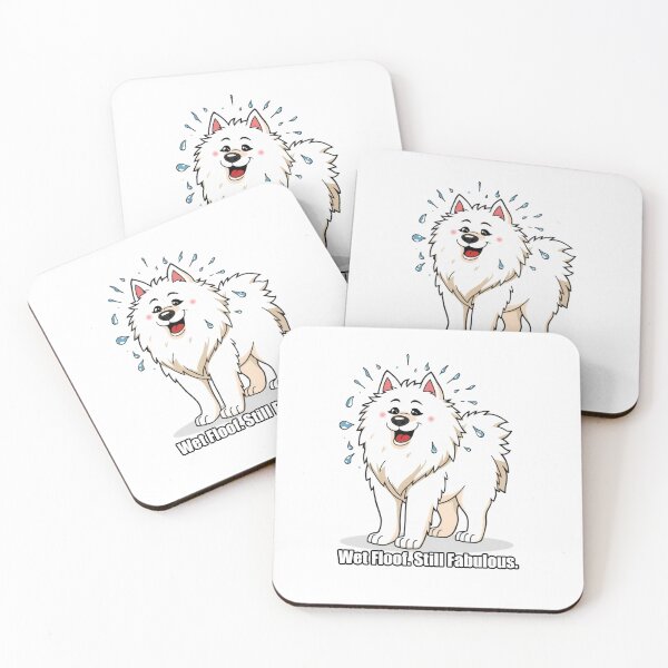 Item preview, Samoyed - Wet Floof Still Fabulous - Funny Wet Samoyed Gift designed and sold by pawdrops.