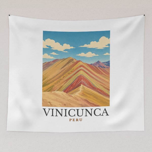 Item preview, Vinicunca - Peru designed and sold by GoodOldVintage.