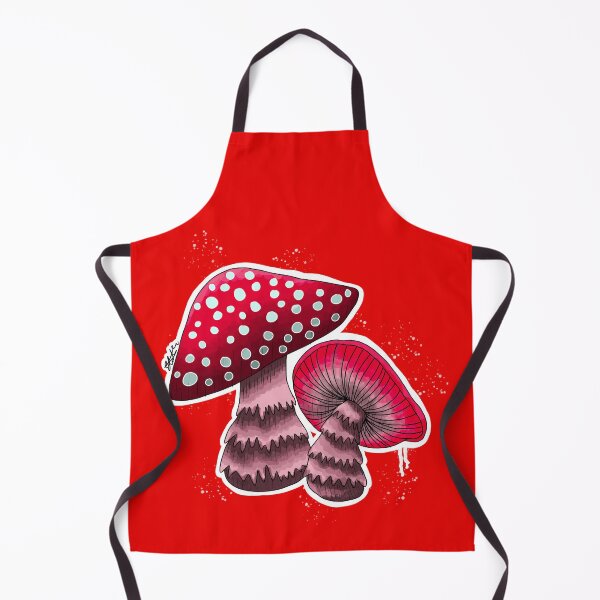 Item preview, Toadstool Mushrooms Graphic Illustration designed and sold by TheMossAndMermaid.