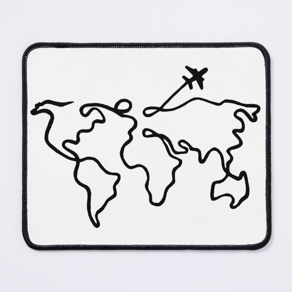 Item preview, Around the World (Black) designed and sold by Lagueny.