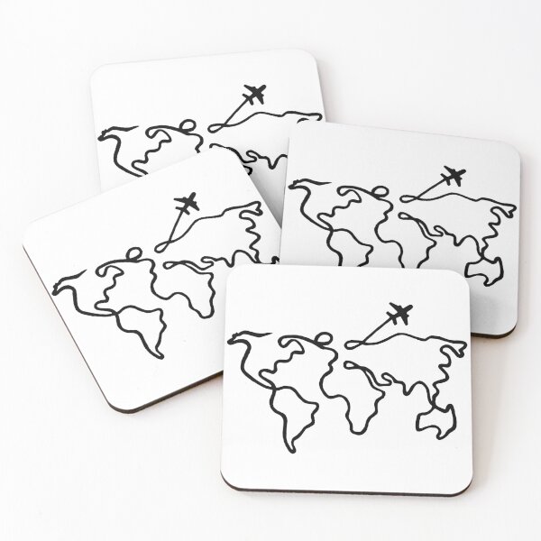 Item preview, Around the World (Black) designed and sold by Lagueny.
