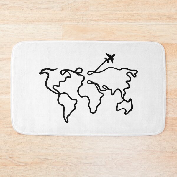 Item preview, Around the World (Black) designed and sold by Lagueny.