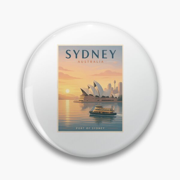 Item preview, Sydney Australia Port Of Sydney Travel Souvenir designed and sold by Simsimah26Parks.