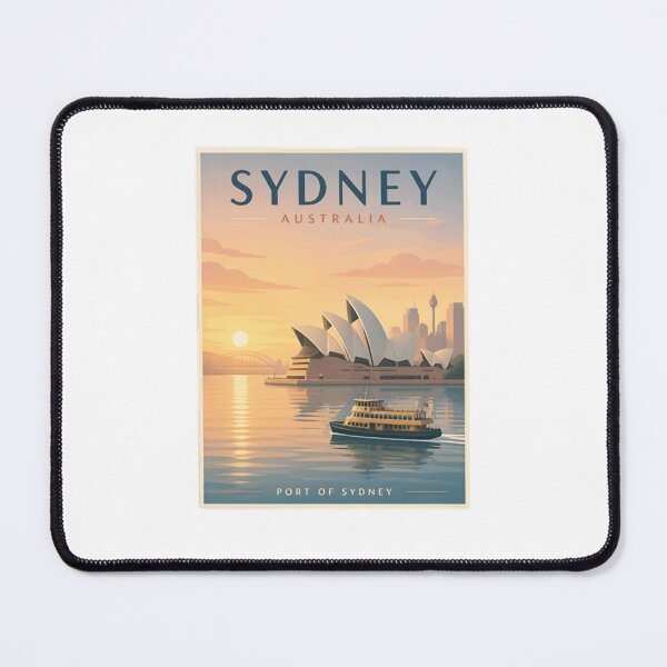 Item preview, Sydney Australia Port Of Sydney Travel Souvenir designed and sold by Simsimah26Parks.