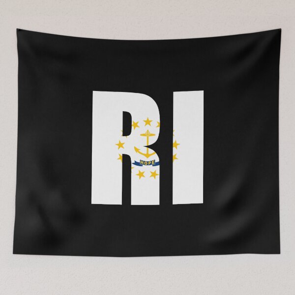 Item preview, Rhode Island Flag Initials RI designed and sold by shitpostee.
