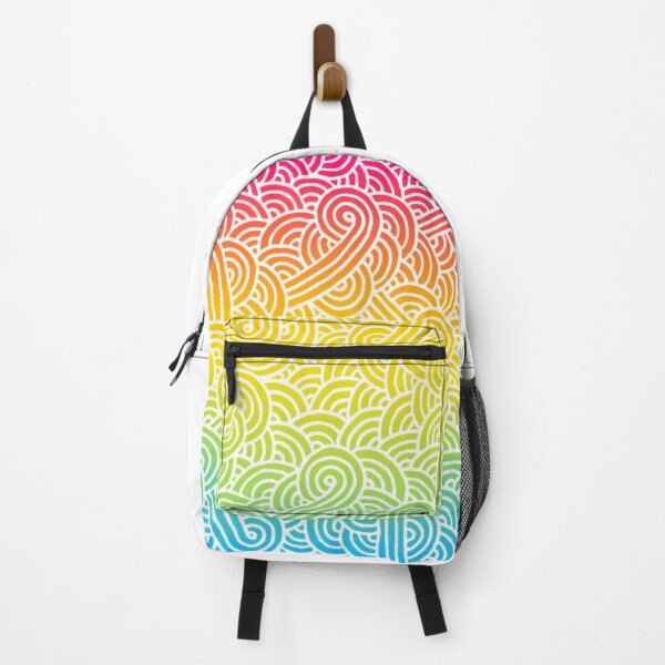 Item preview, Ombré pansexual colours and white swirls doodles designed and sold by savousepate.