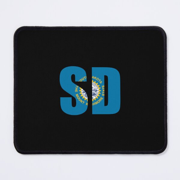 Item preview, South Dakota Flag Initials SD designed and sold by shitpostee.