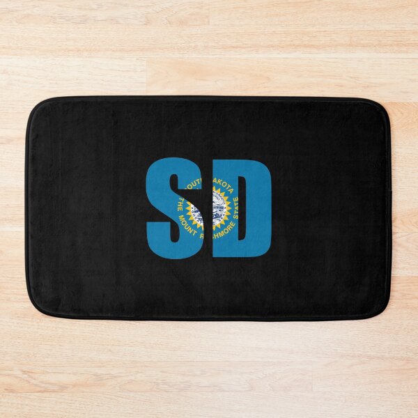 Item preview, South Dakota Flag Initials SD designed and sold by shitpostee.