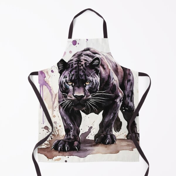 Item preview, Black Panther Watercolor Painting designed and sold by RawNaturePrints.