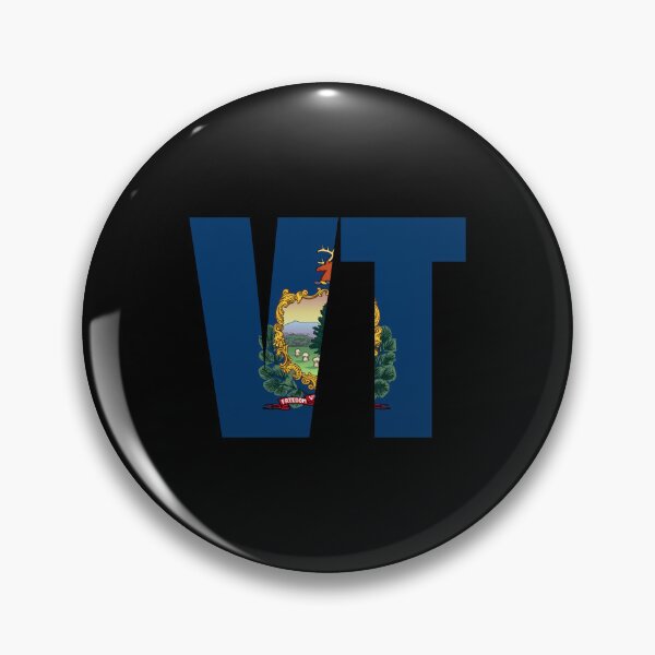Item preview, Vermont Flag Initials VT designed and sold by shitpostee.