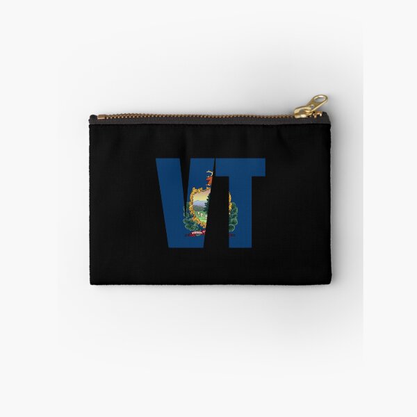 Artikelvorschau, Vermont Flagge Initialen VT entworfen und verkauft von shitpostee.