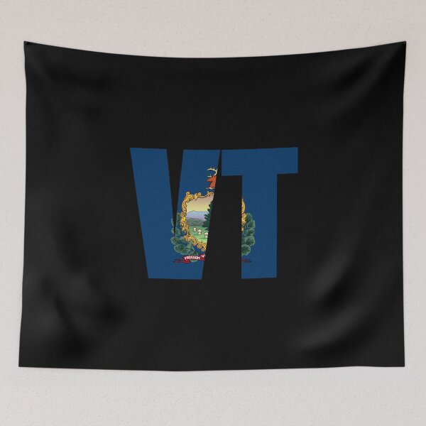 Item preview, Vermont Flag Initials VT designed and sold by shitpostee.