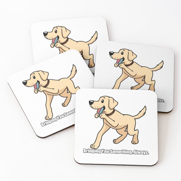 Item preview, Labrador - Bringing You Something Always - Funny Retriever Gift designed and sold by pawdrops.