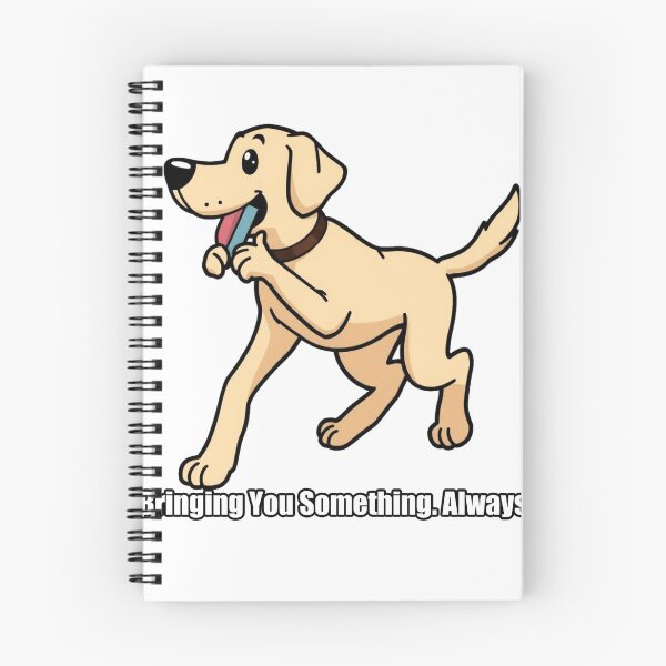 Item preview, Labrador - Bringing You Something Always - Funny Retriever Gift designed and sold by pawdrops.