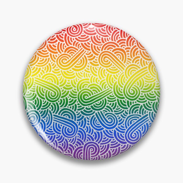 Artikelvorschau, Ombré-Farben für LGBTQIA+ und weiße Wirbel-Doodles entworfen und verkauft von savousepate.