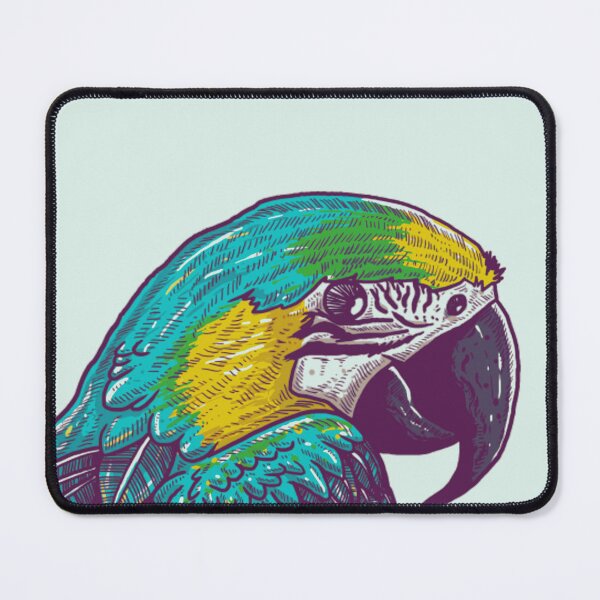 Item preview, Vibrant Tropical Parrot Portrait designed and sold by FeatherSkutch.