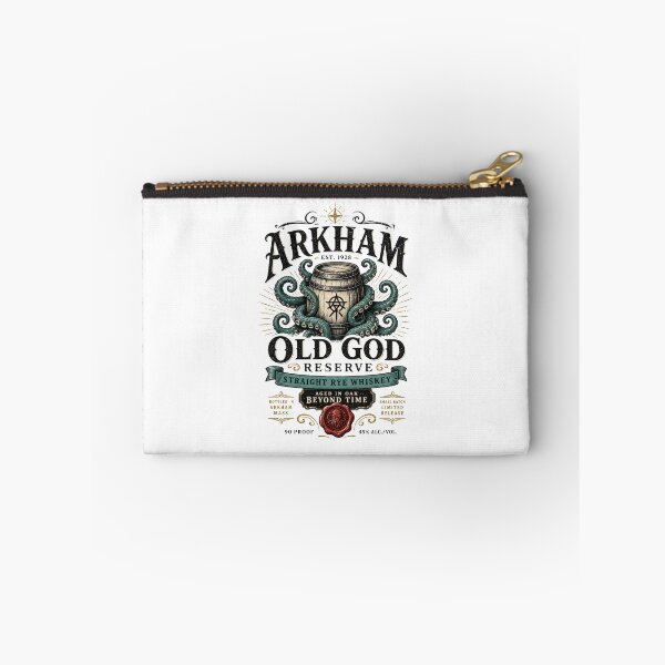 Item preview, Arkham Old God Reserve Straight Rye Whiskey Cthulhu Vintage Label designed and sold by Fenay Designs.