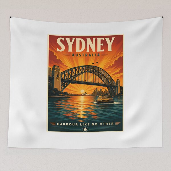 Item preview, Sydney Australia Harbour Like No Other Travel Destination Landmark City designed and sold by Simsimah26Parks.
