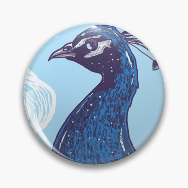 Item preview, Elegant Royal Peacock Illustration designed and sold by FeatherSkutch.