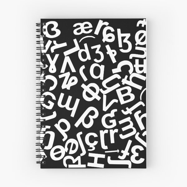 Item preview, The IPA (After Shuffling) - Phonetics Aesthetic Glyph Art designed and sold by Shulibloom.