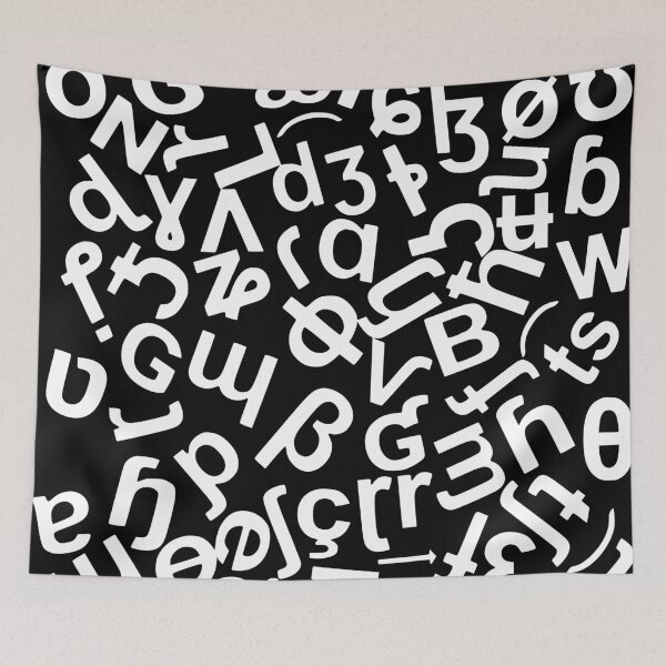 Item preview, The IPA (After Shuffling) - Phonetics Aesthetic Glyph Art designed and sold by Shulibloom.
