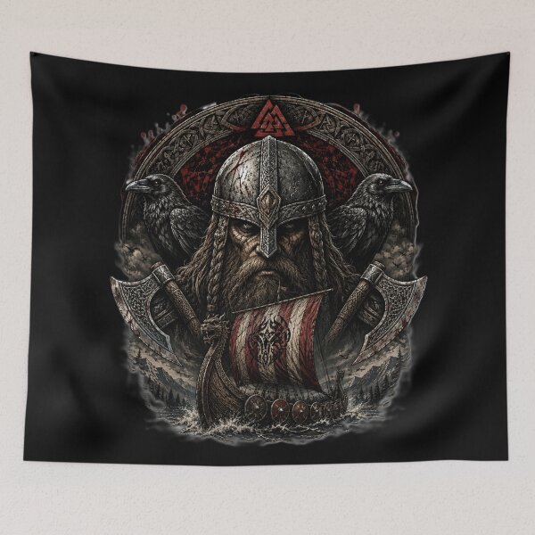 Item preview, Fearless Viking Warrior designed and sold by Thor-stone.