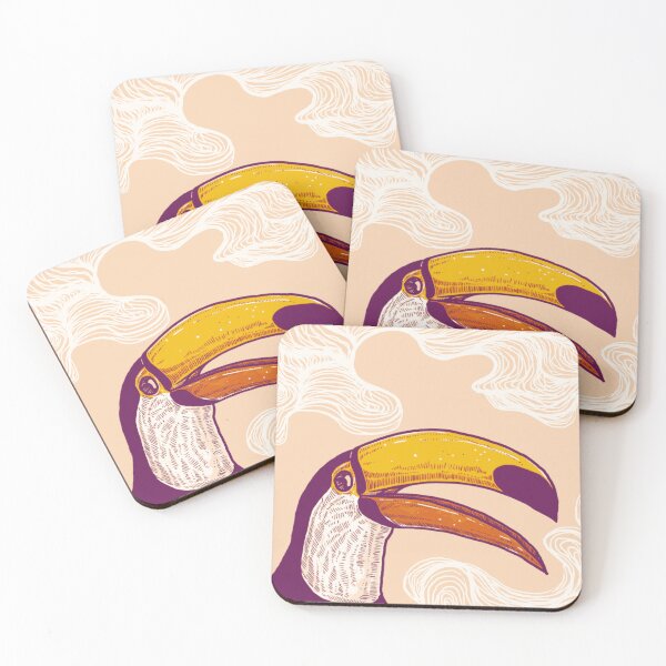 Item preview, Vivid Tropical Hornbill Print designed and sold by FeatherSkutch.