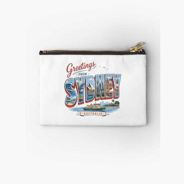 Item preview, Greetings From Sydney Australia Travel Vacation Tourist Souvenir designed and sold by Simsimah26Parks.