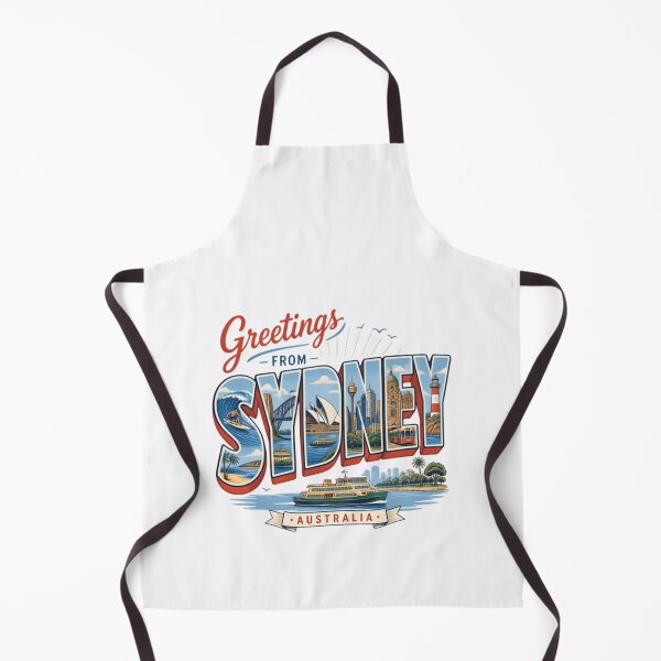 Item preview, Greetings From Sydney Australia Travel Vacation Tourist Souvenir designed and sold by Simsimah26Parks.