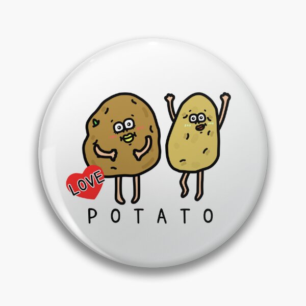 Item preview, Cute I LOVE POTATO designed and sold by kanaehonkawa.