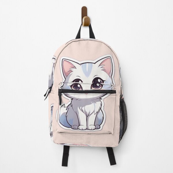 Item preview, Digital Art - Stylized Kitten, Manga Inspired Illustration designed and sold by DoodyPets.