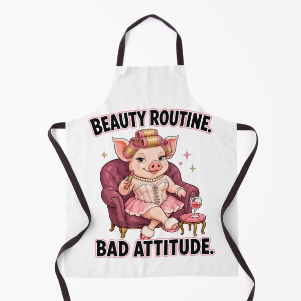 Item preview, Funny Pig Beauty Routine Humor designed and sold by Gentlestate.