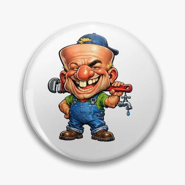 Item preview, Plumber designed and sold by AlexLineArt.