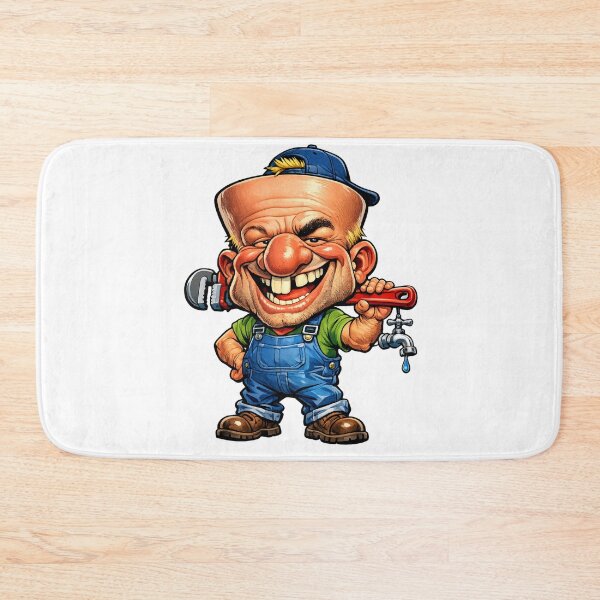 Item preview, Plumber designed and sold by AlexLineArt.