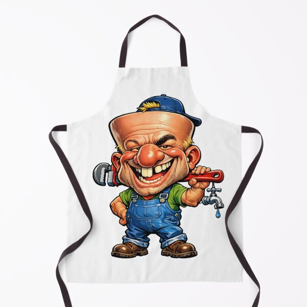 Item preview, Plumber designed and sold by AlexLineArt.