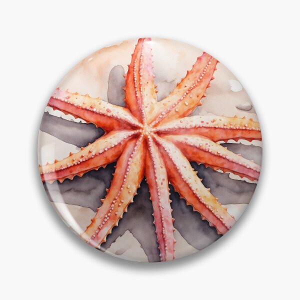 Item preview, Starfish Watercolor Art — Ocean Print designed and sold by RawNaturePrints.