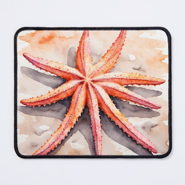 Item preview, Starfish Watercolor Art — Ocean Print designed and sold by RawNaturePrints.