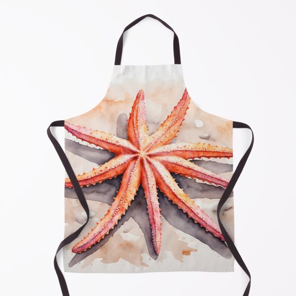 Item preview, Starfish Watercolor Art — Ocean Print designed and sold by RawNaturePrints.