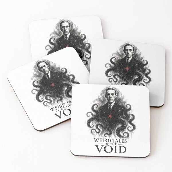 Item preview, Weird Tales of the Void HP Lovecraft Portrait Cosmic Horror designed and sold by Fenay Designs.