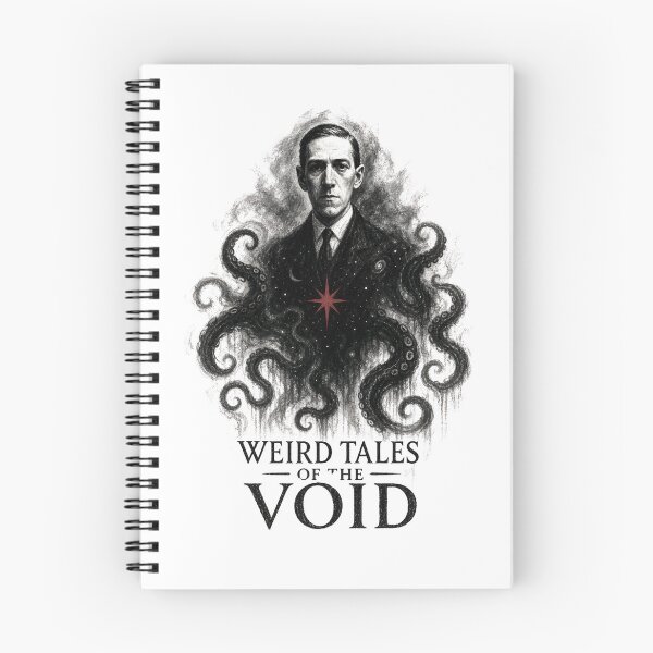Item preview, Weird Tales of the Void HP Lovecraft Portrait Cosmic Horror designed and sold by Fenay Designs.