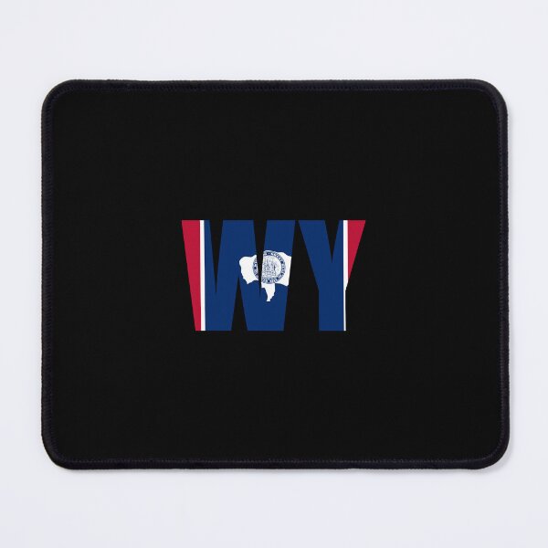 Item preview, Wyoming Flag Initials WY designed and sold by shitpostee.