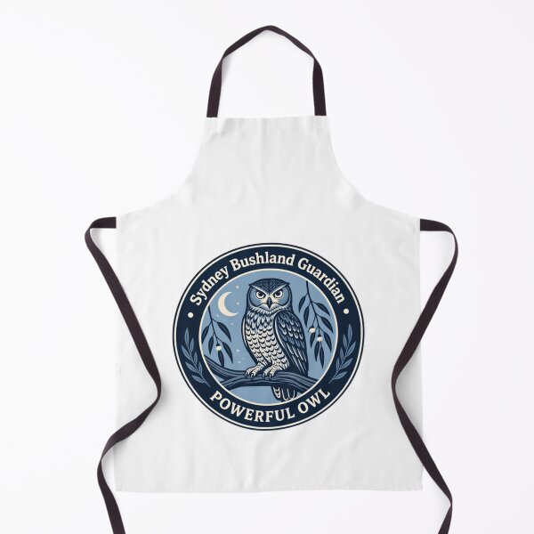 Item preview, Sydney Bushland Guardian Powerful Owl Australian Wildlife Nature Lover designed and sold by Simsimah26Parks.