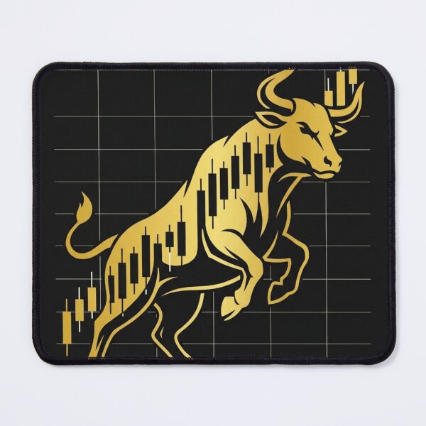 Item preview, XAU USD Gold Bull Chart Trader Tee designed and sold by FirmHoldStudio.