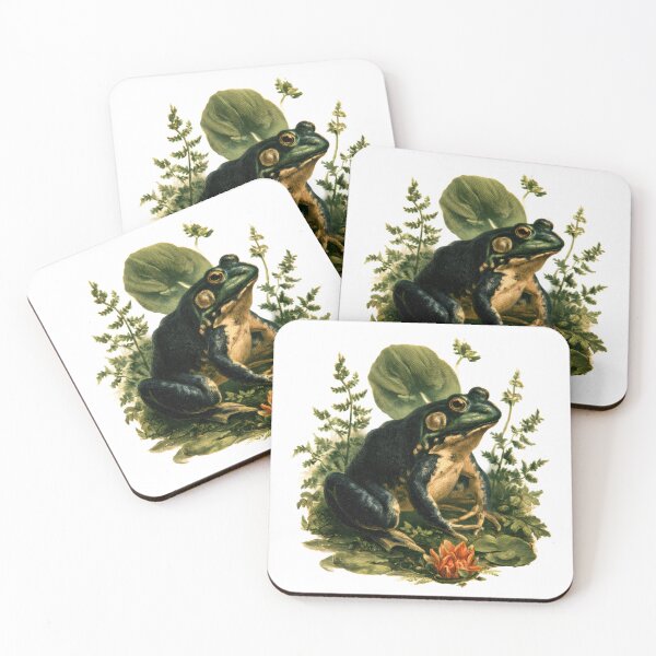 Item preview, T-Shirt - Sticker - Naturalist Frog Study – Vintage Zoological Art designed and sold by ForeverPrintsOK.