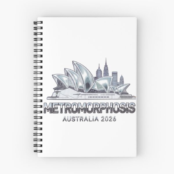 Item preview, Metromorphosis Australia 2026 Sydney Opera House Y2K Chrome Tee designed and sold by BodaZZ.