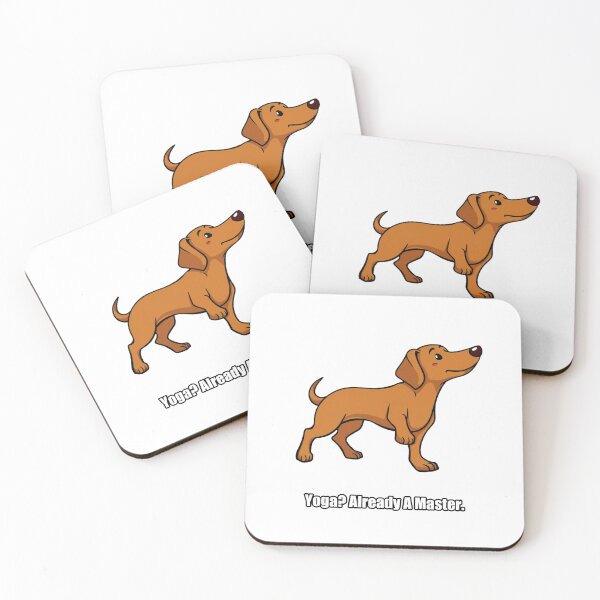 Item preview, Dachshund - Yoga Already A Master - Funny Stretching Dachshund Gift designed and sold by pawdrops.