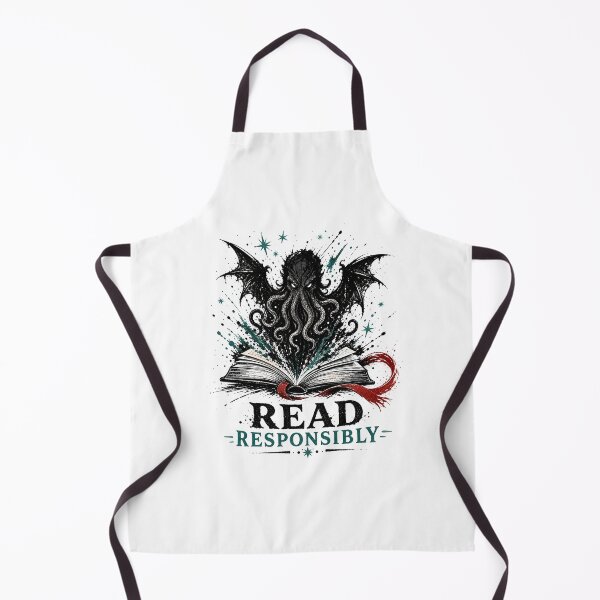 Item preview, Read Responsibly Cthulhu Spellbook Cosmic Horror Book Aesthetic designed and sold by Fenay Designs.