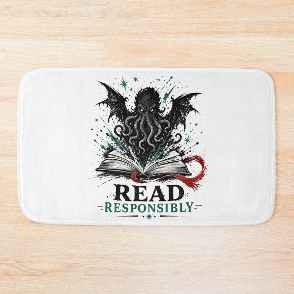 Item preview, Read Responsibly Cthulhu Spellbook Cosmic Horror Book Aesthetic designed and sold by Fenay Designs.
